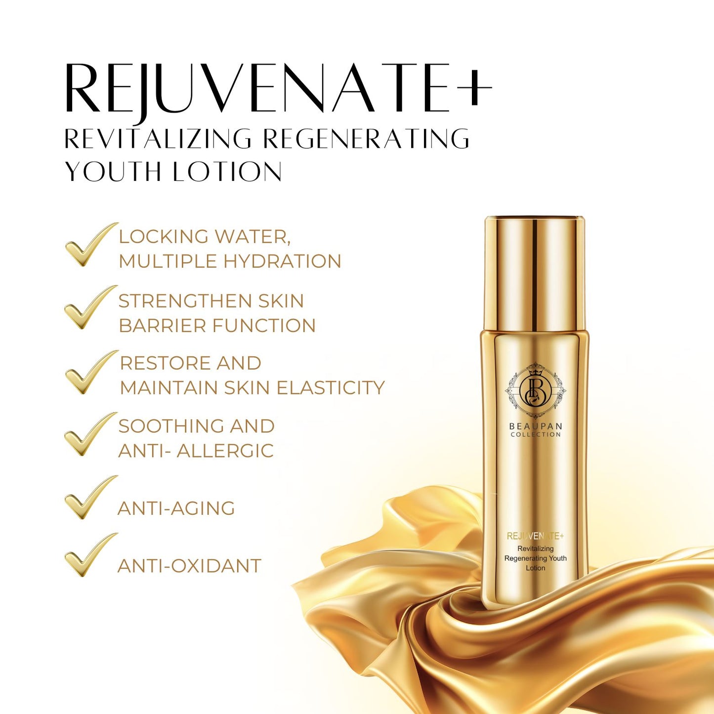 Rejuvenate+ Regenerating Revitalizing Youth Lotion