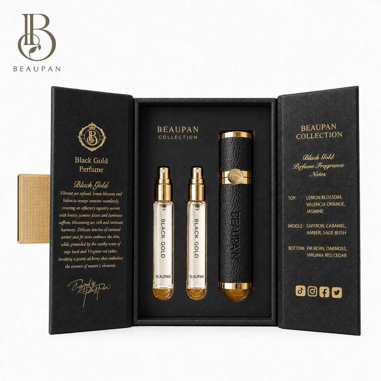 BEAUAPN Black Gold Travel Size Perfume 30ml