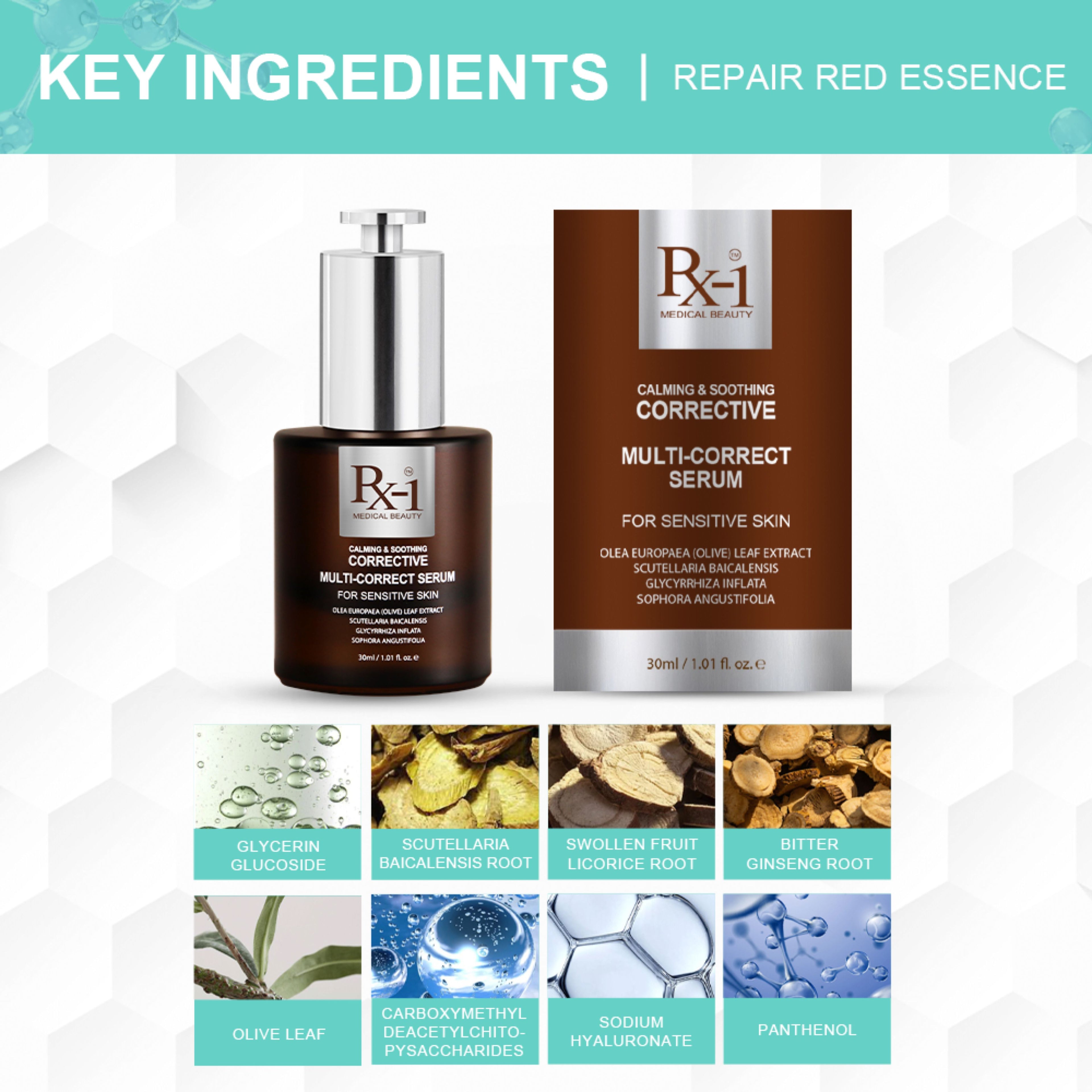 Calming & Soothing Multi-Correct Serum Repair red blood cells, suitable for all skin types (except sensitive skin)